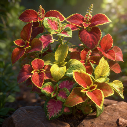 Coleus Flower Seeds for Planting Vibrant Foliage for Gardens Containers