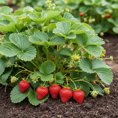 Monterey Strawberry Seeds for Planting – Everbearing Sweet High-Yield Strawberry Seeds