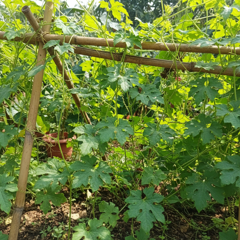 Indian Bitter Gourd Seeds – Heirloom Karela for High-Yield Gardens