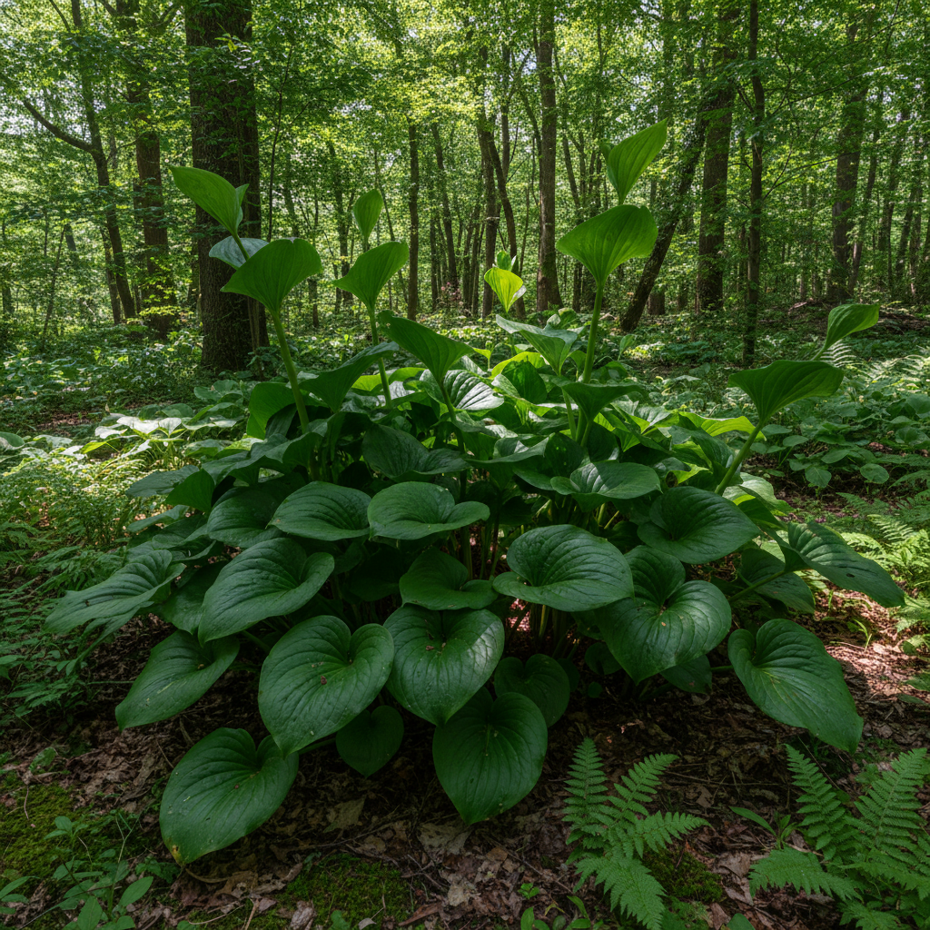Cardiocrinum Cordatum Flower Seeds (Heart-Leaf Giant Lily)