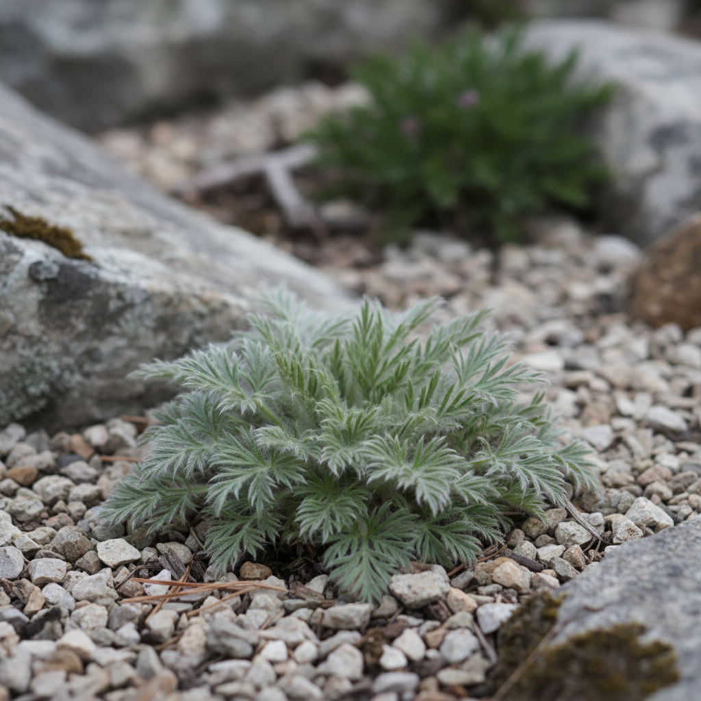 Pulsatilla Weisse Schwan Flower Seeds - White Pulsatilla Flower Seeds for Garden