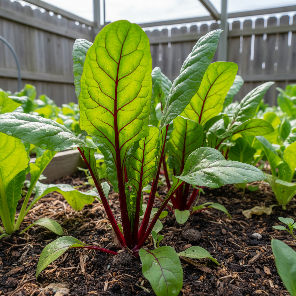 Ruby Red Silverbeet Seeds - Silverbeet Seeds for Home Garden