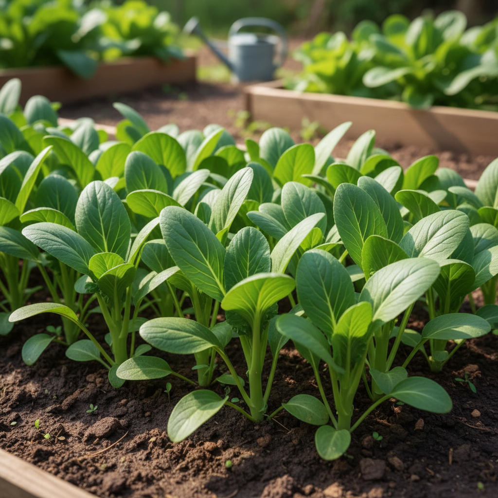 Yu Choy Sum Vegetable Seeds – Early Green Nutritious Leafy Vegetable for Home Gardening