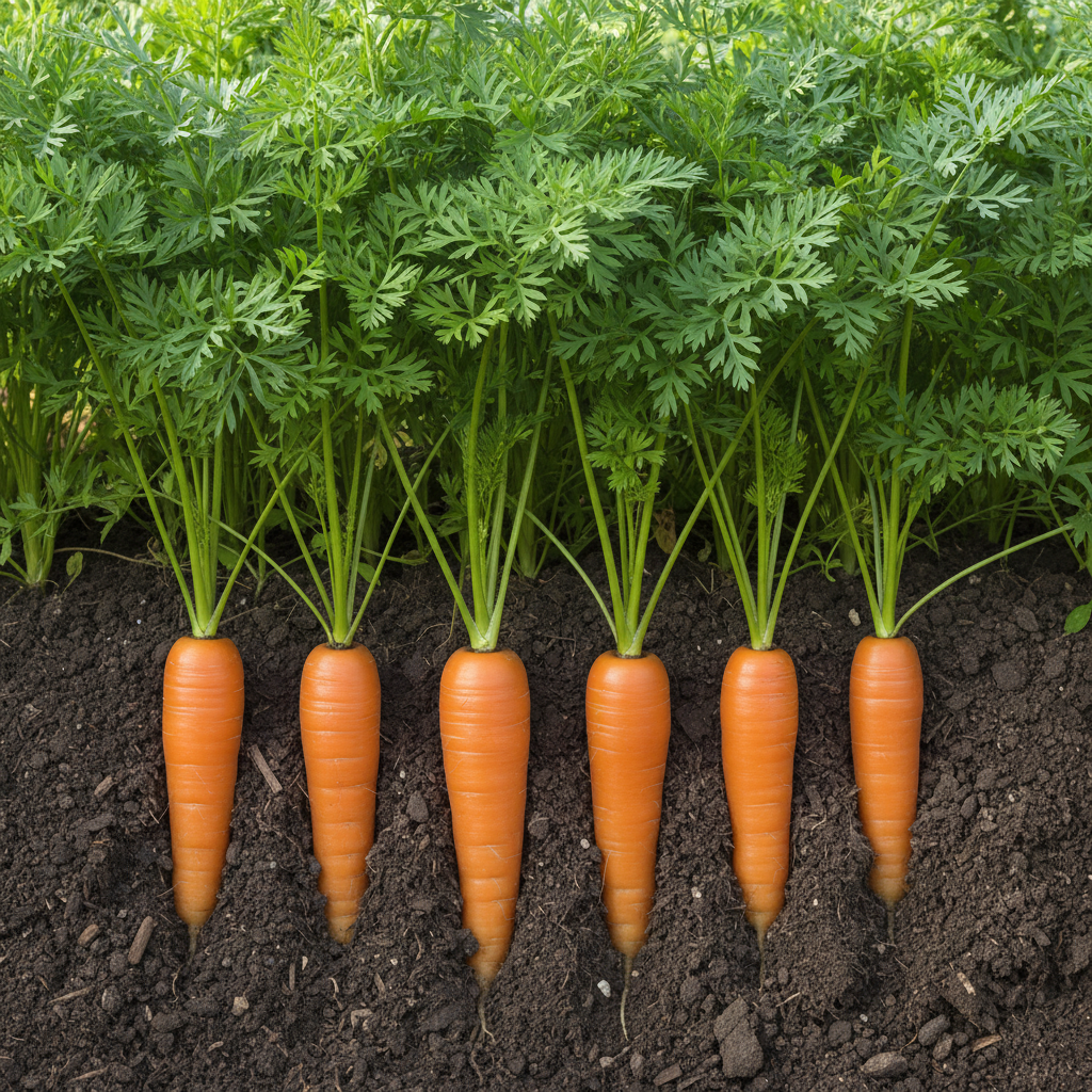 Bolero Carrot Seeds - Sweet Crisp Carrot Seeds for Home Garden Planting