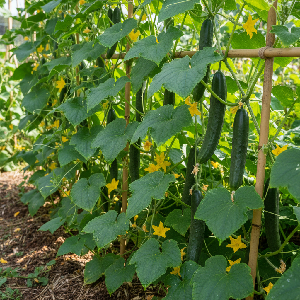 Diva Cucumber Seeds – High-Yield, Burpless & Sweet