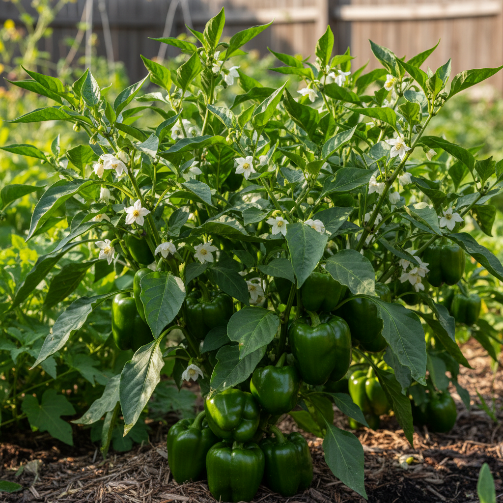 Fat N Sassy Bell Pepper Seeds for Home Gardening