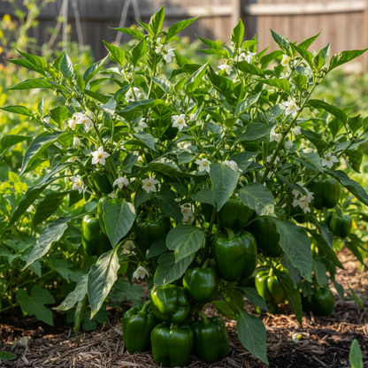 Fat N Sassy Bell Pepper Seeds for Home Gardening