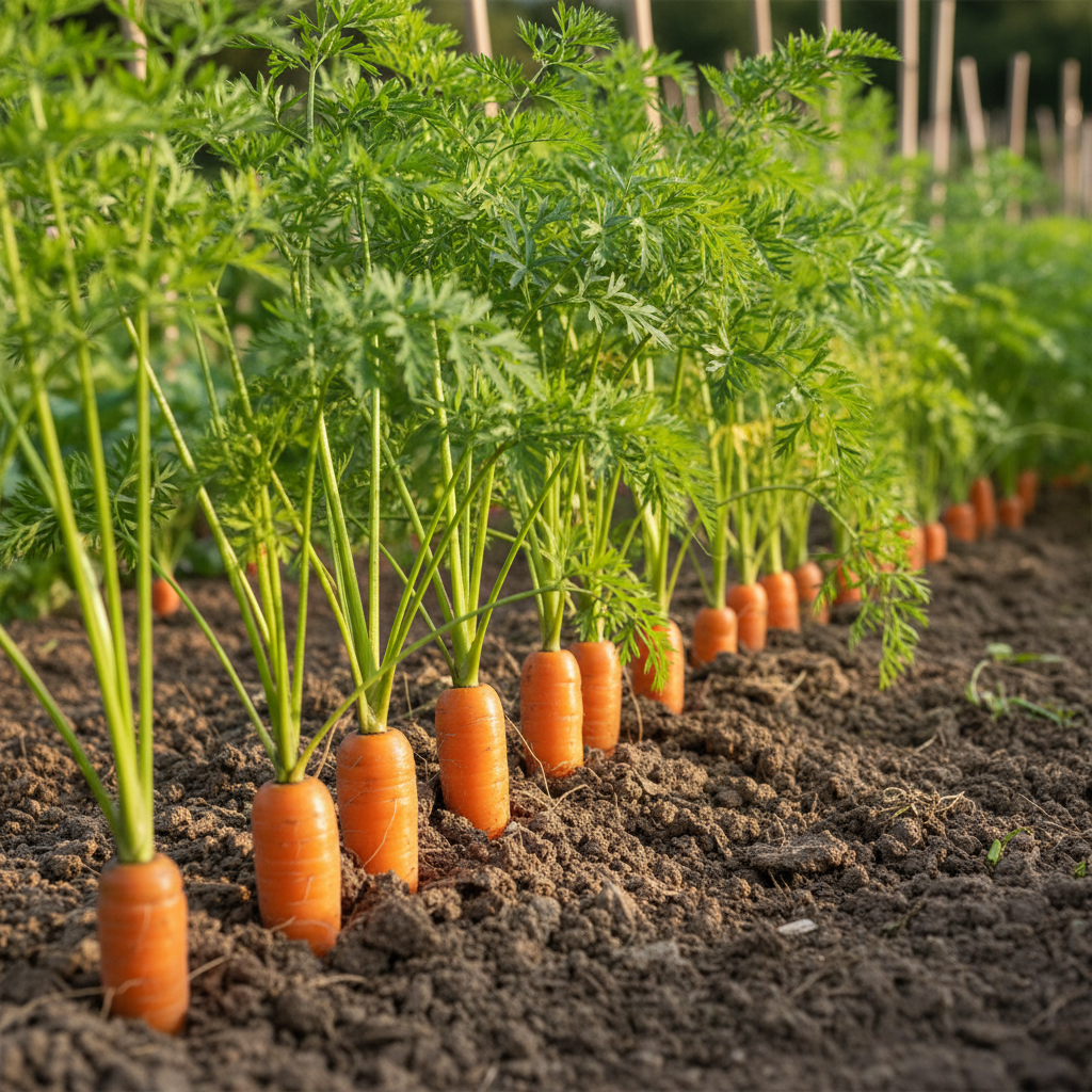 Flakkee Carrot Seeds - Heirloom Sweet Carrot Seeds for Home Garden