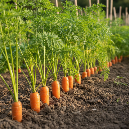 Flakkee Carrot Seeds - Heirloom Sweet Carrot Seeds for Home Garden