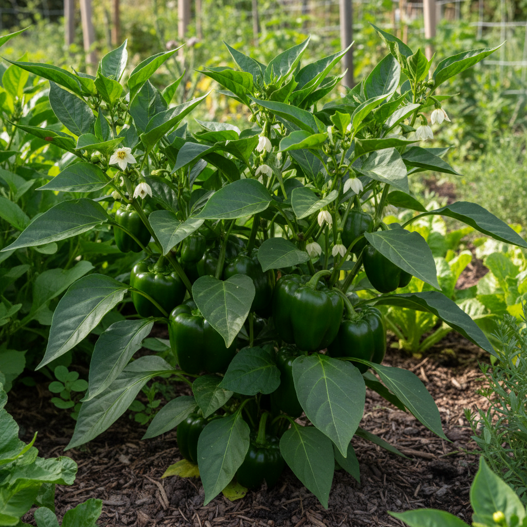 King of the North Bell Pepper Seeds for Home Gardening