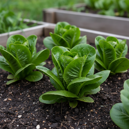 Little Gem Lettuce Seeds – Compact Sweet & Crisp Variety