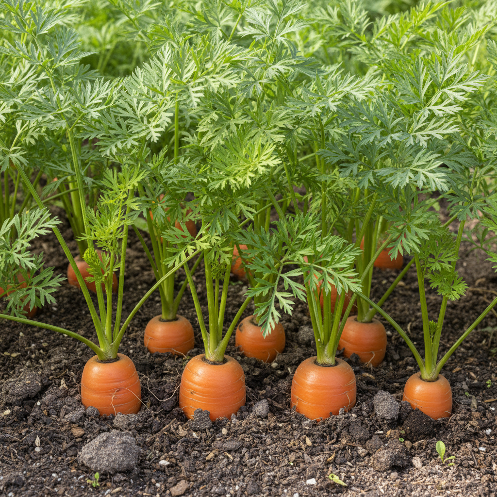 Red Cored Chantenay Carrot Seeds - Heirloom Sweet Crisp Carrot Seeds for Home Garden