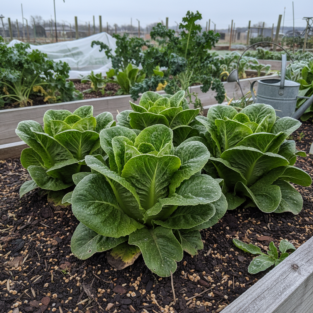 Winter Density Lettuce Seeds – Hardy, Crisp, Compact Romaine for Year-Round Growing