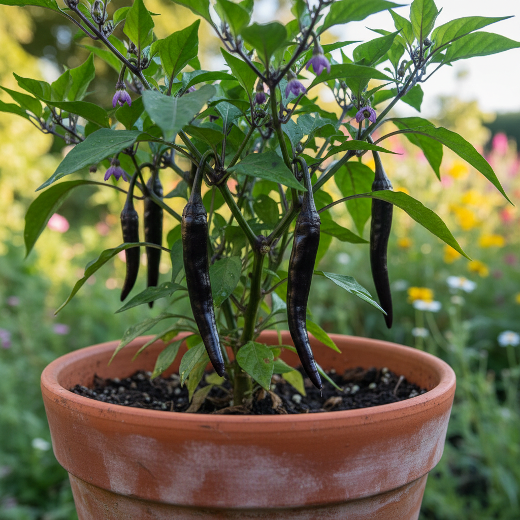 Chilli F1 Hybrid Deep Kali Seeds Spicy Vegetable Seeds