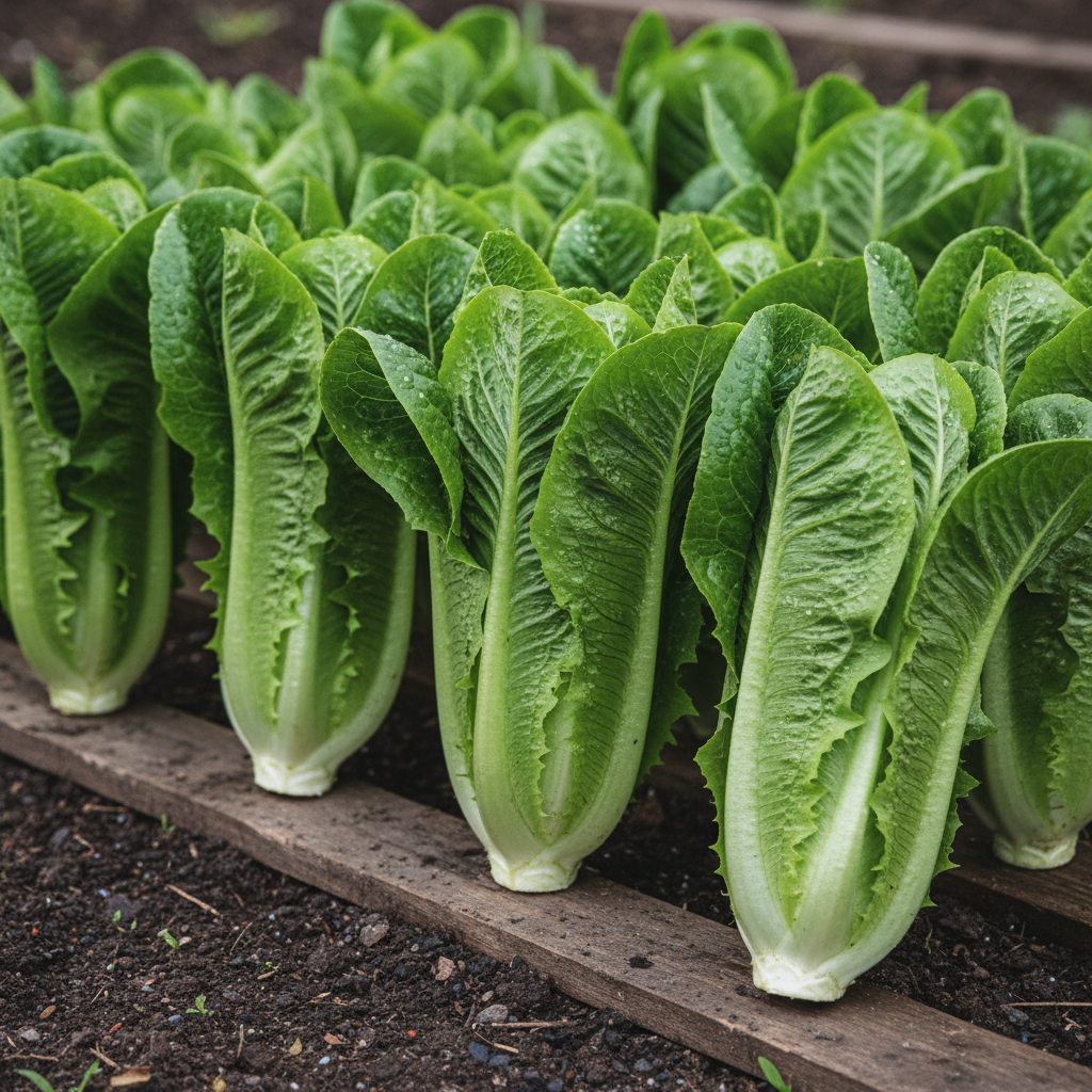 Green Romaine Lettuce Seeds – Fresh Crisp Home-Grown Greens