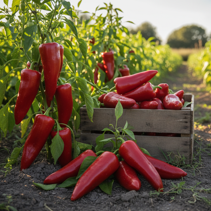 Carmen Bell Pepper Seeds for Home Gardening
