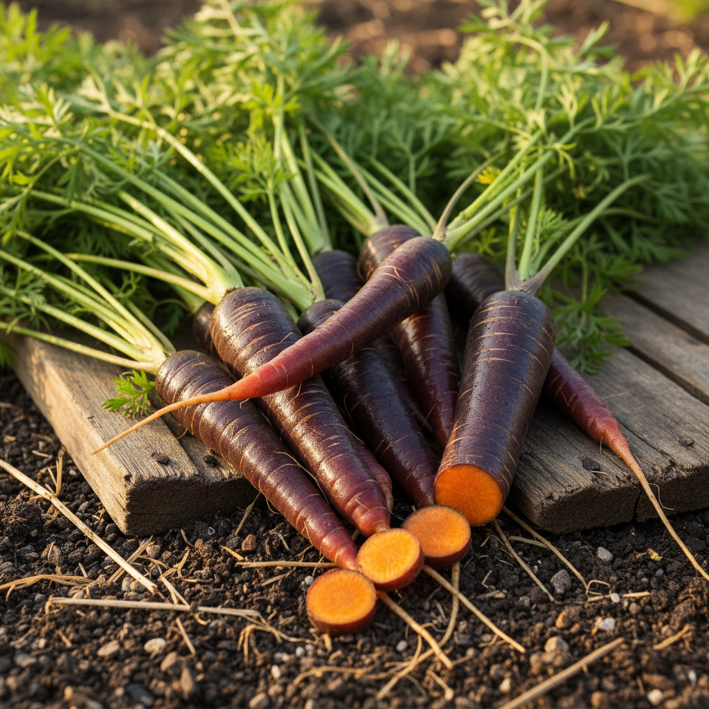 Purple Haze Carrot Seeds – Unique Heirloom Variety for Vibrant Harvests