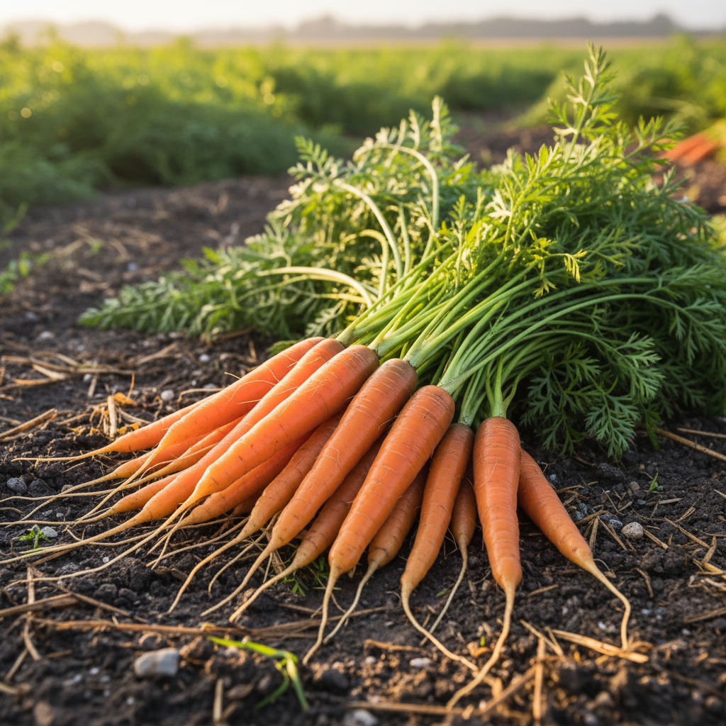 Napoli Carrot Seeds – Premium Early Sweet Carrots for Home Growing