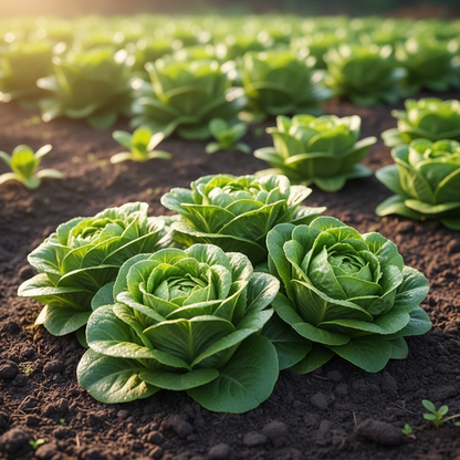 Lettuce All Year Round Seeds – High-Yield Heirloom Lettuce for Continuous Harvests