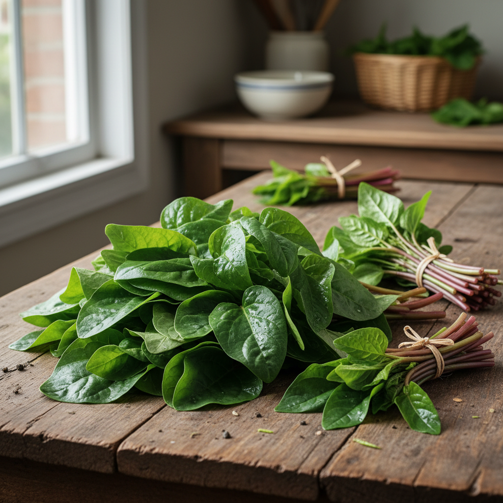 Spinach – Malabar (Ceylon) Green Seeds for Planting & Gardening