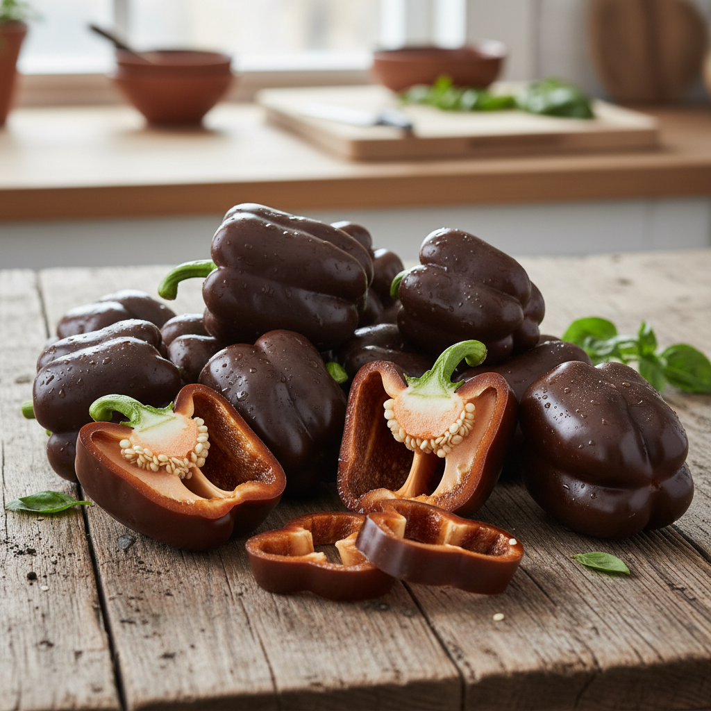 chocolate-beauty-pepper-seeds-for-planting-and-harvest