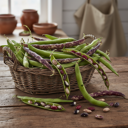Climbing Bean – Heirloom Mix Seeds for Planting, High-Yield Heritage Beans