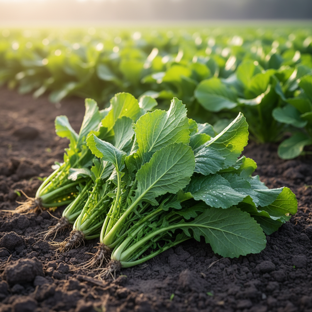 Tender Green Mustard Vegetable Seeds for Planting