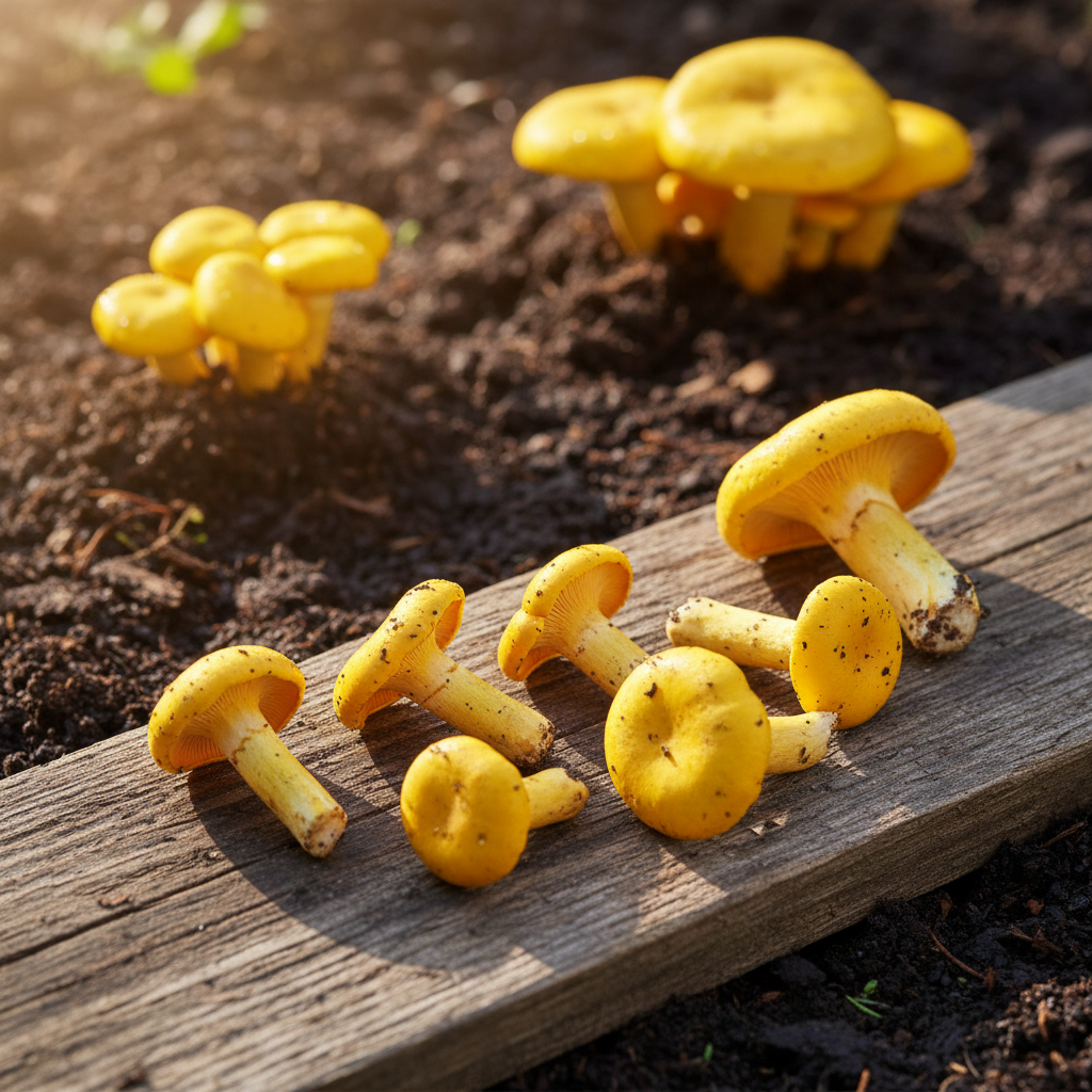 Yellow Mushroom Vegetable Seeds for Planting