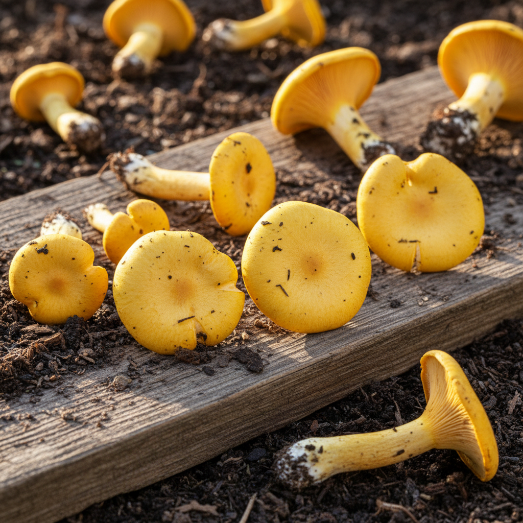 Yellow Mushroom Vegetable Seeds for Planting