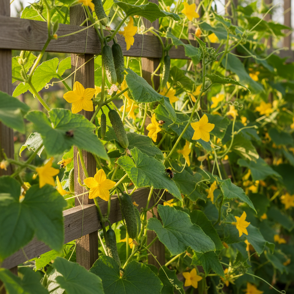 Cucumbers with Gherkin Vegetable Seeds – High Yield Gardening Variety