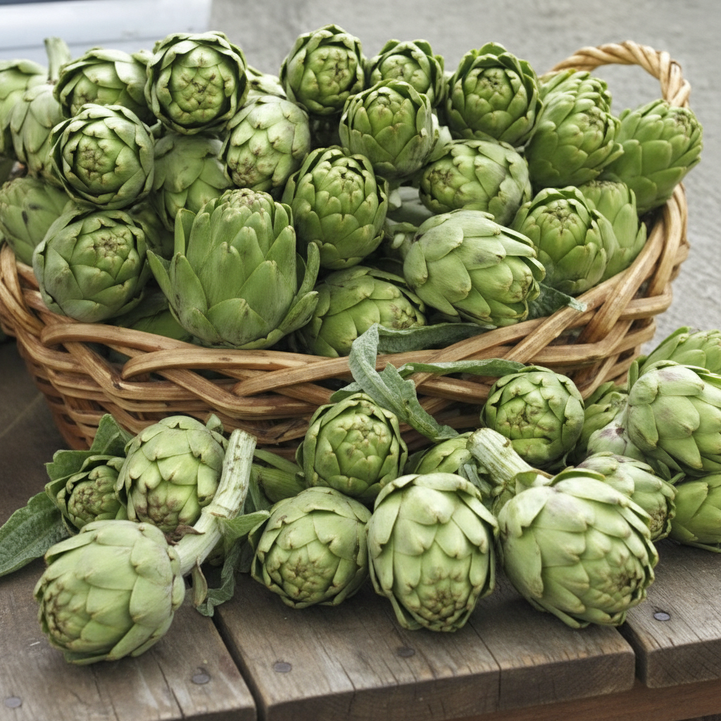 Artichoke Italian Green Globe Seeds for Planting – Gourmet Quality Rich Flavor for Your Garden