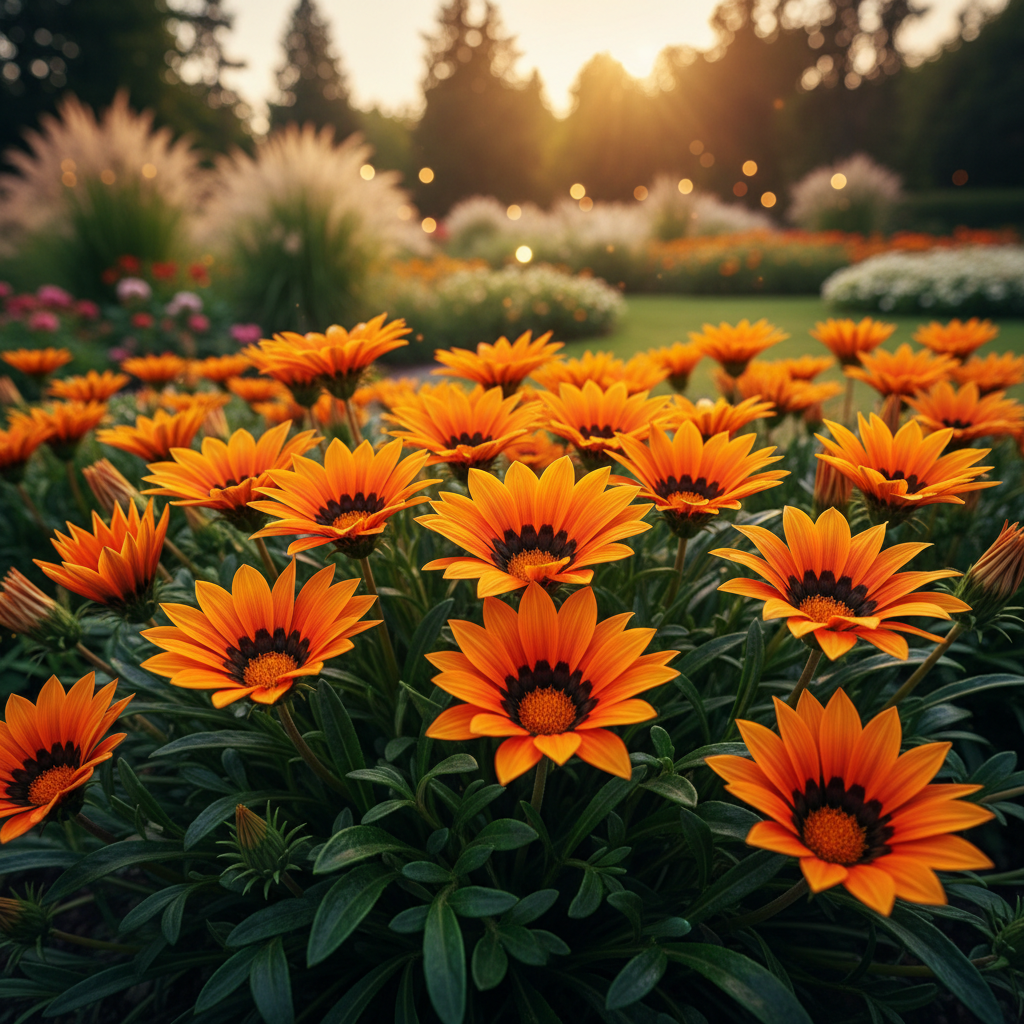 Vibrant Bright Orange Flowers – Striking Ornamental Shrub