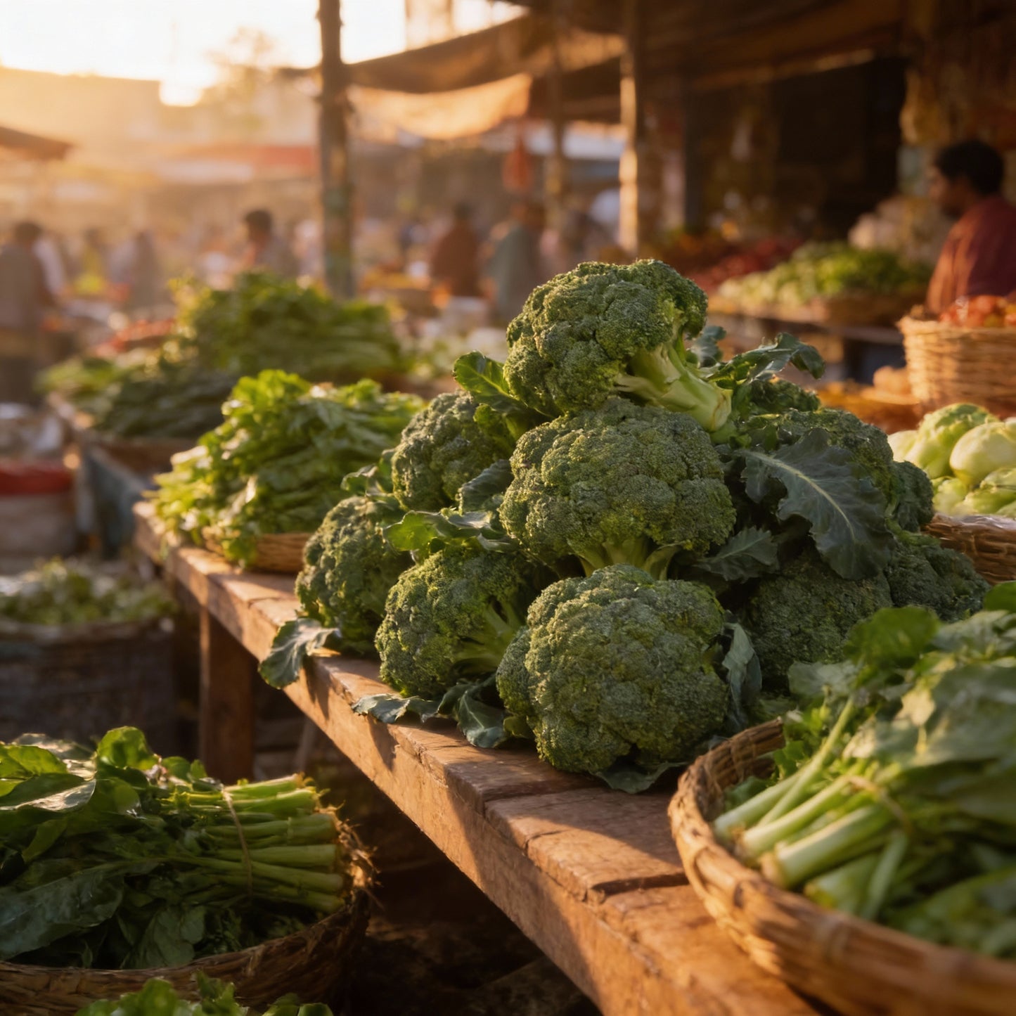 Broccoli Leaf Spigariello Seeds – Premium Organic Vegetable Seeds for Leafy Greens
