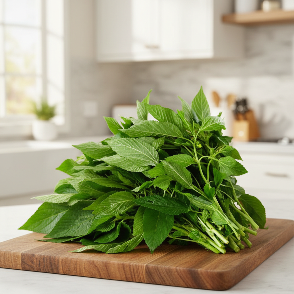 Egyptian Spinach (Molokhia) Seeds – Heirloom Fast-Growing Nutritious Greens