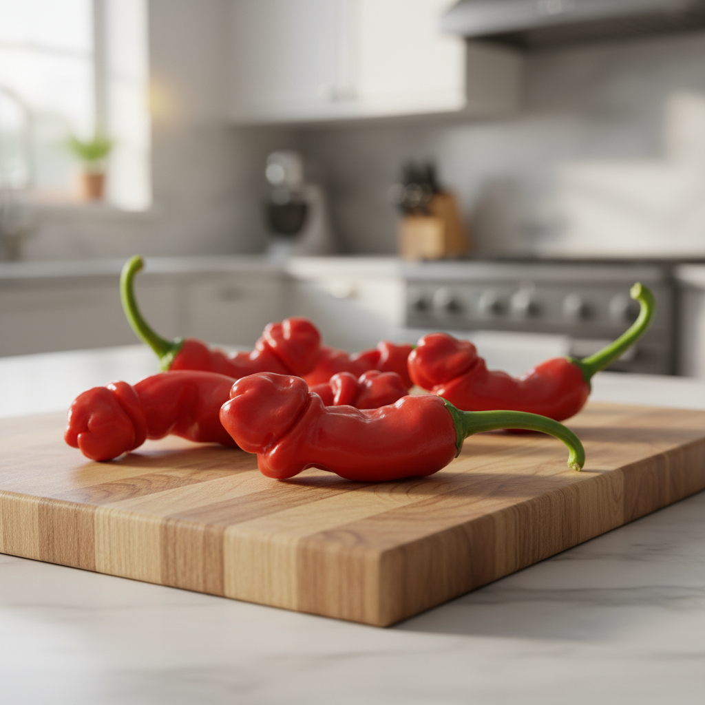 Peter Pepper Red Hot Pepper Seeds for Planting – Unique Heirloom Chili for Home Gardening
