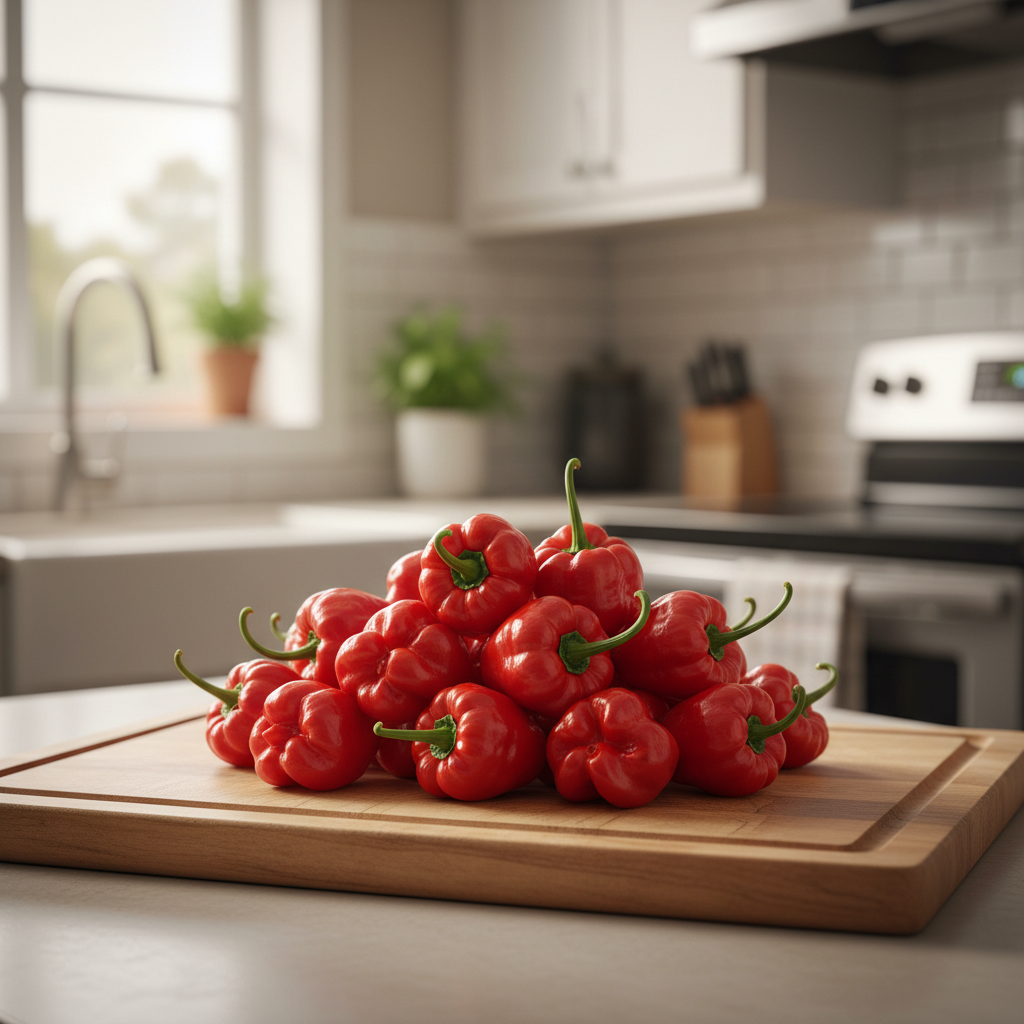 Carolina Reaper Pepper Seeds for Planting – Extremely Hot Chili Variety