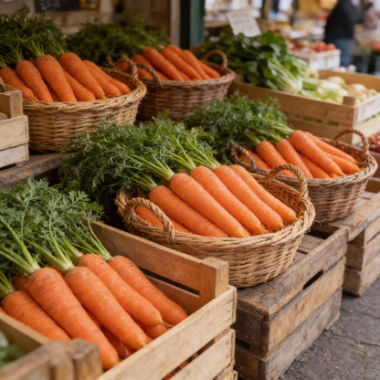 Carrot Atillio F1 Seeds for Planting – Hybrid Carrot Seeds