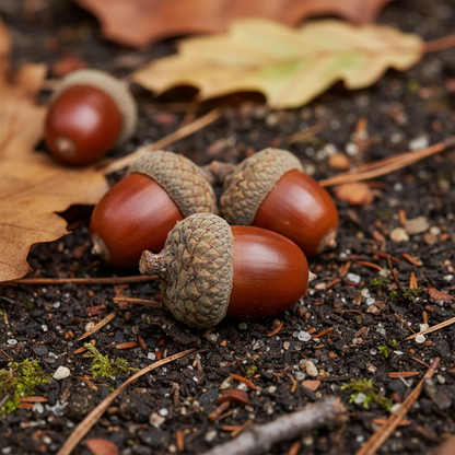 Chestnut Oak Acorn Seeds for Planting – Quercus prinus Hardy White Oak Tree