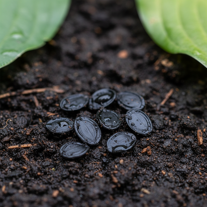 Blue Variegated Hosta Seeds for Planting – Blue-Green Leaves with White & Yellow Margins