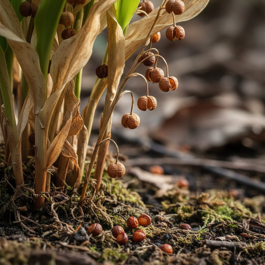 White Lily of the Valley Flower Seeds for Planting – Elegant Fragrant Perennial Blooms