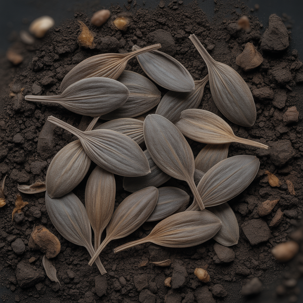Hosta Seeds for Planting – Heirloom Non-GMO Perennial Shade Plant Green & Yellow Foliage Variety