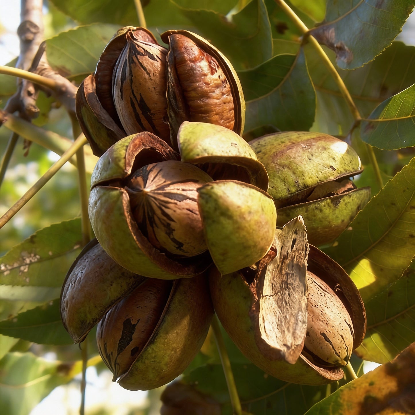 Northern Pecan Tree Seeds – Carya illinoinensis Nut Fruit Seeds