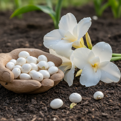 Premium White Canna Flower Seeds for Planting