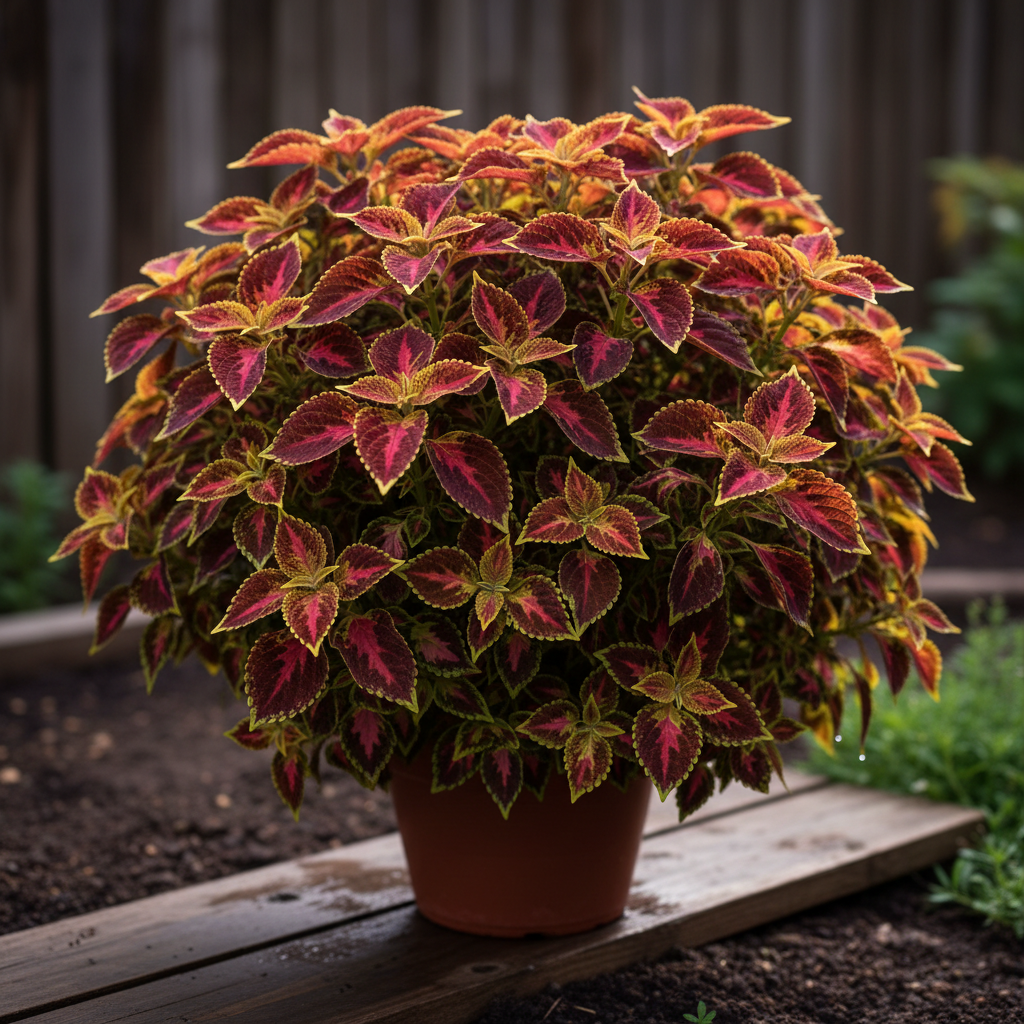 Coleus Giant Exhibition Mix Seeds for Garden Planting