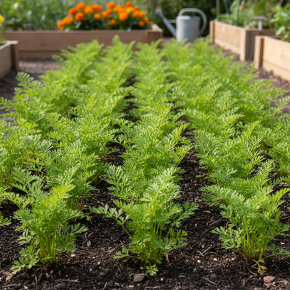 Red Cored Chantenay Carrot Seeds - Heirloom Sweet Crisp Carrot Seeds for Home Garden
