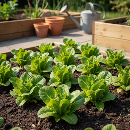 Summertime Lettuce Seeds – Fresh Crisp Heat-Tolerant Greens