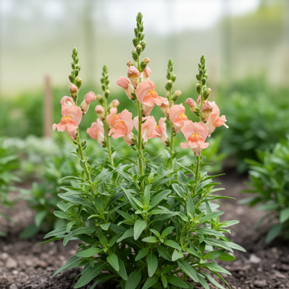Peach Snapdragon Flower Seeds for Garden Planting