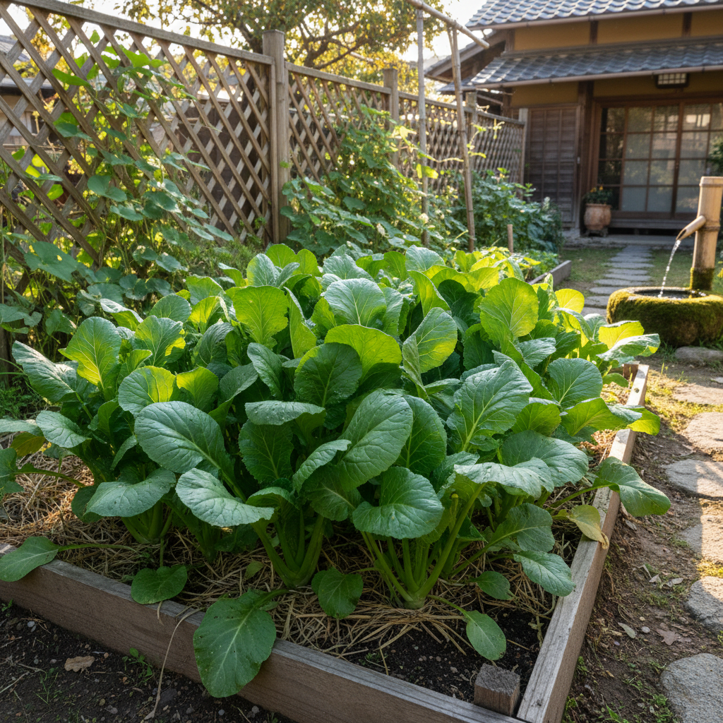 Komatsuna Leafy Vegetable Seeds – Japanese Mustard Spinach