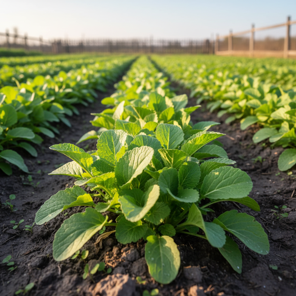 Tender Green Mustard Vegetable Seeds for Planting