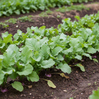 Turnip Purple Top Vegetable Seeds – Heirloom High-Yield Variety